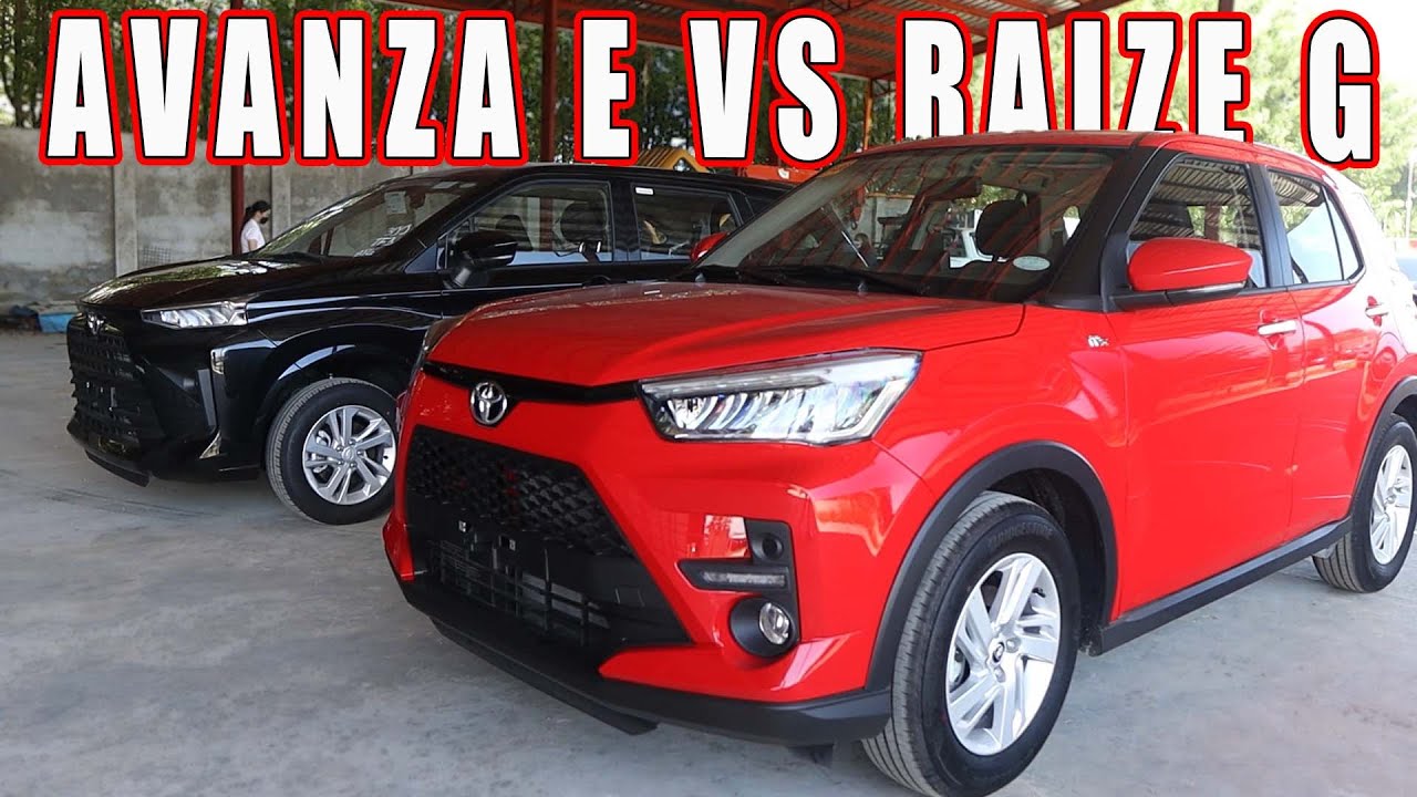 Toyota Raize Xs Vs G
