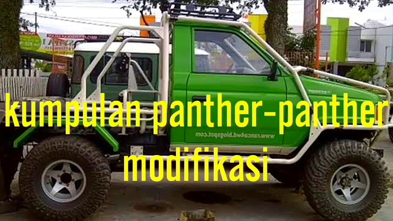 Modifikasi Mobil Panther Pick Up
