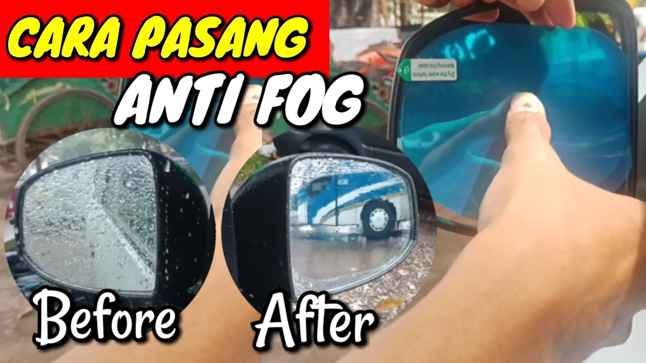 Cara Pasang Waterproof Spion Mobil
