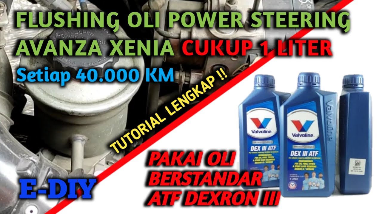 Kapasitas Oli Power Steering Granmax