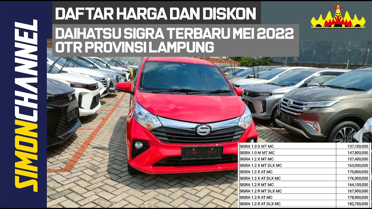 Spesifikasi Daihatsu Sigra Terbaru 