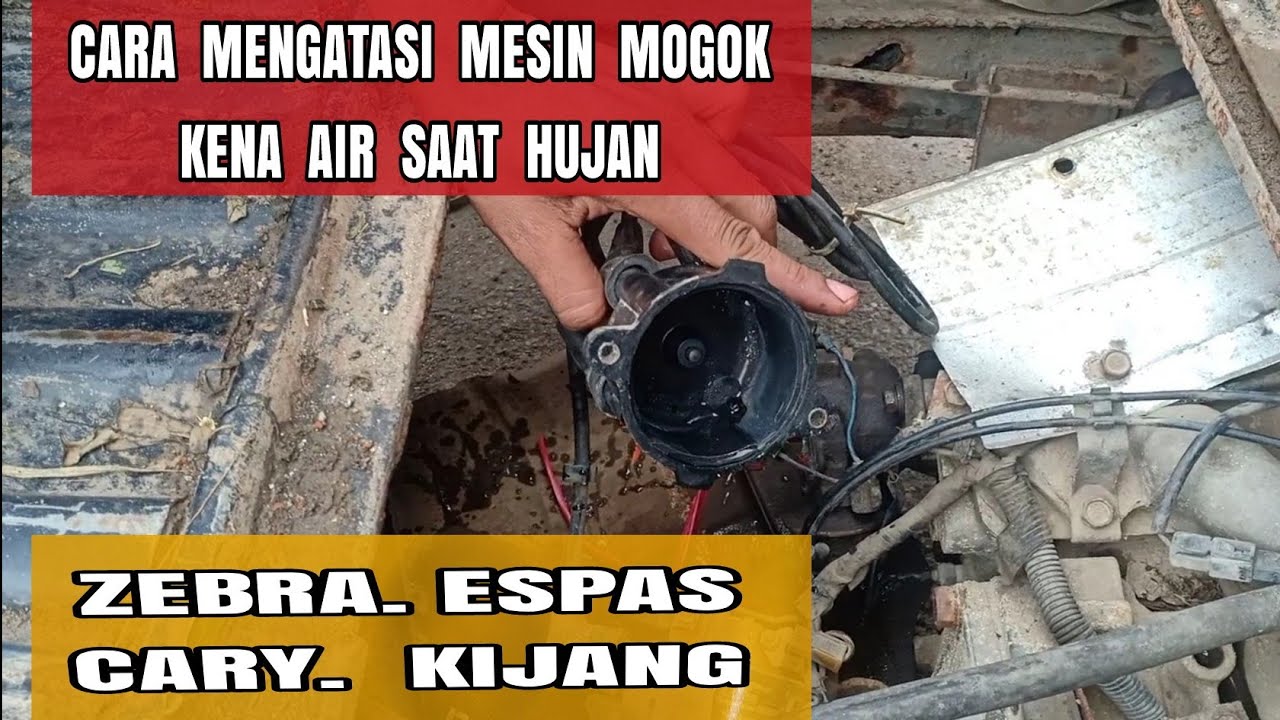 Mobil Mati Saat Hujan
