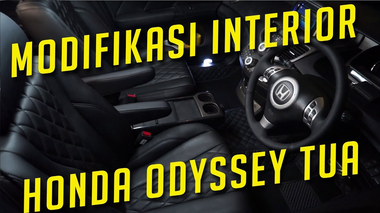Honda Odyssey Modif Interior 