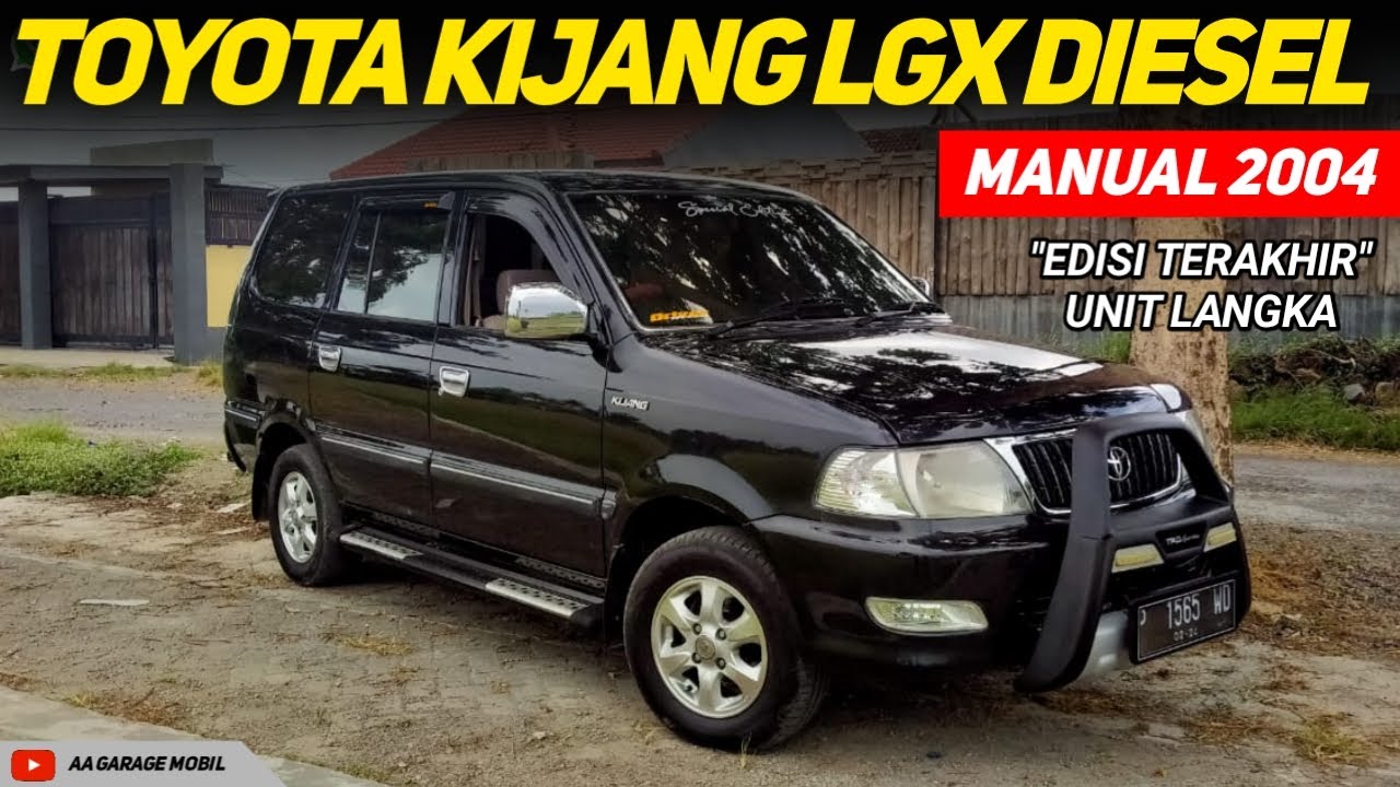 Toyota Kijang Lgx Diesel
