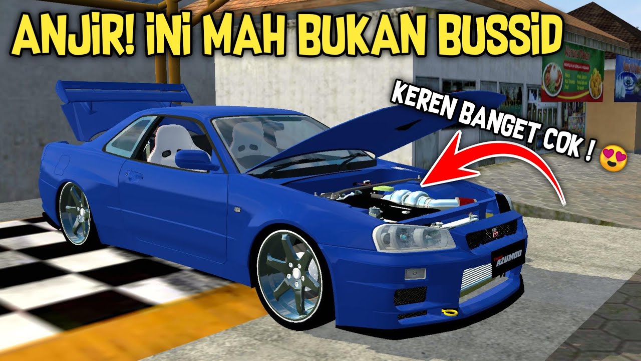 Mod Bussid Mobil Nissan Gtr 