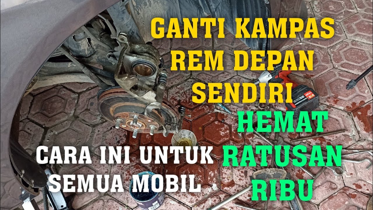 Ganti Kampas Rem Honda Brio 