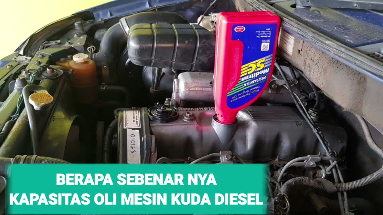 Berapa Liter Oli Mitsubisi Kuda Diamon
