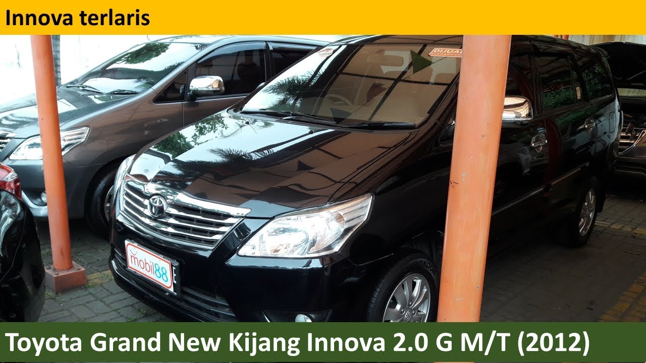 Spesifikasi Toyota Grand Innova 2012
