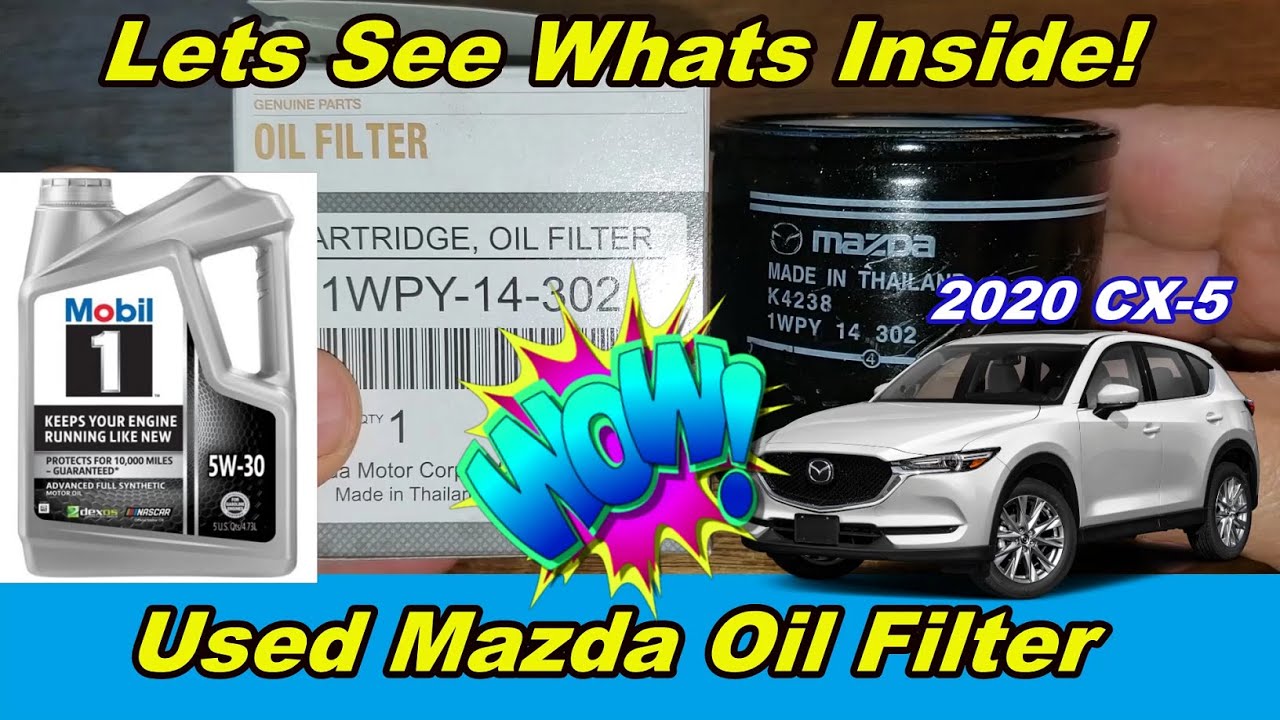 2017 Mazda Cx-5 Mobil 1 Oil Filter
