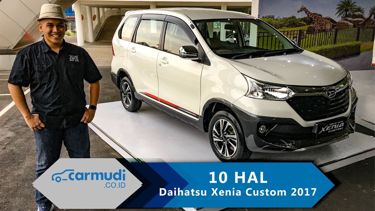 Spesifikasi Daihatsu Xenia X 2017 