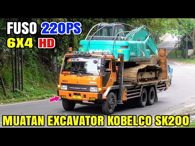 Muatan Berat Truk Fuso 220ps
