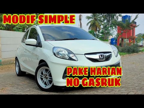 Modif Mobil Brio Putih
