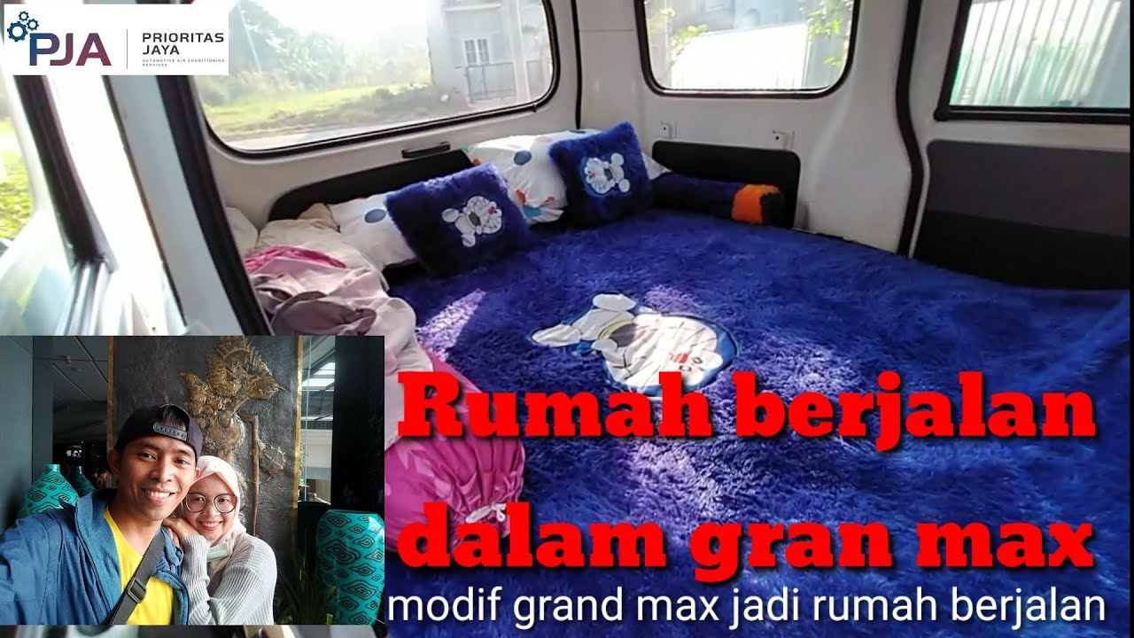 Modifikasi Mobil Gran Max Jadi Rumah
