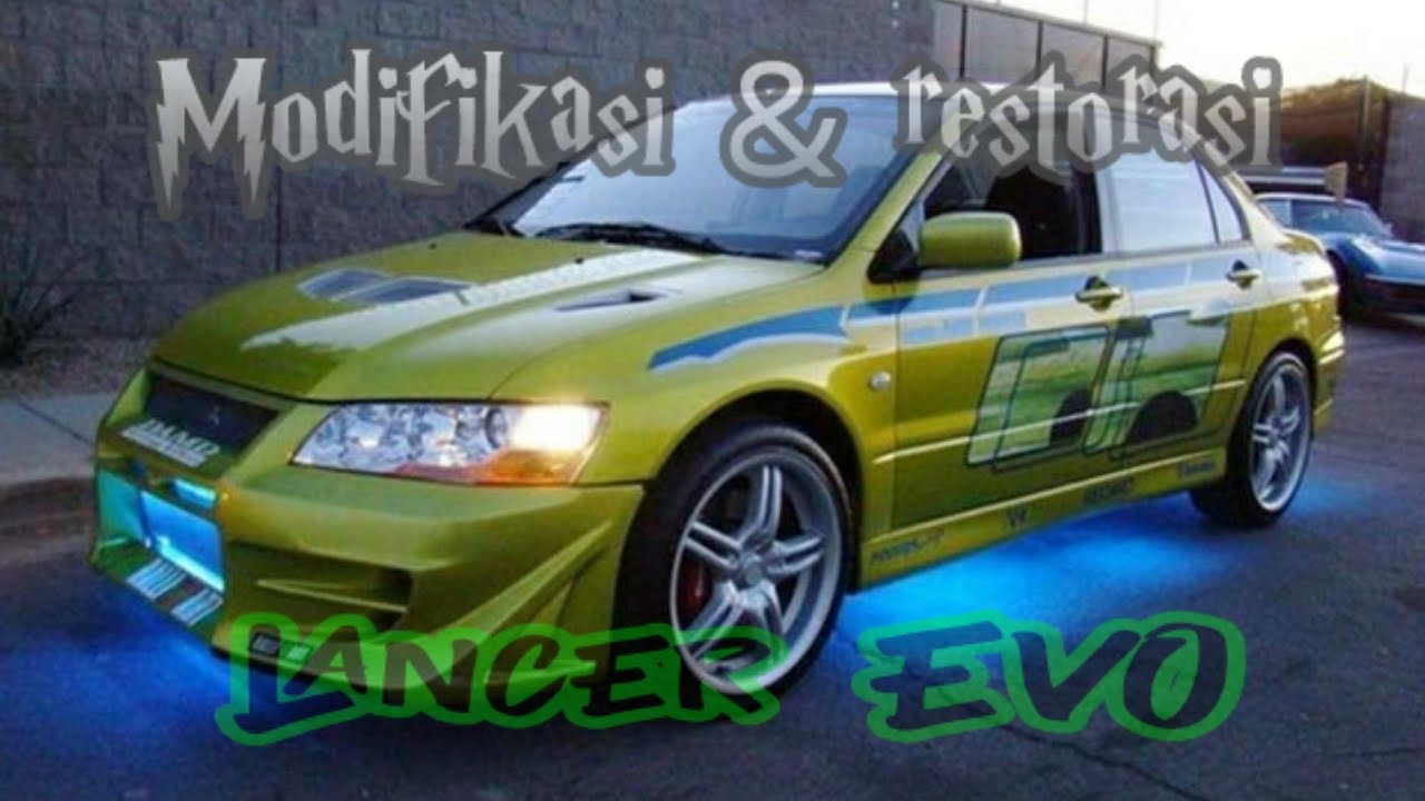 Lancer Evo 9 Modifikasi
