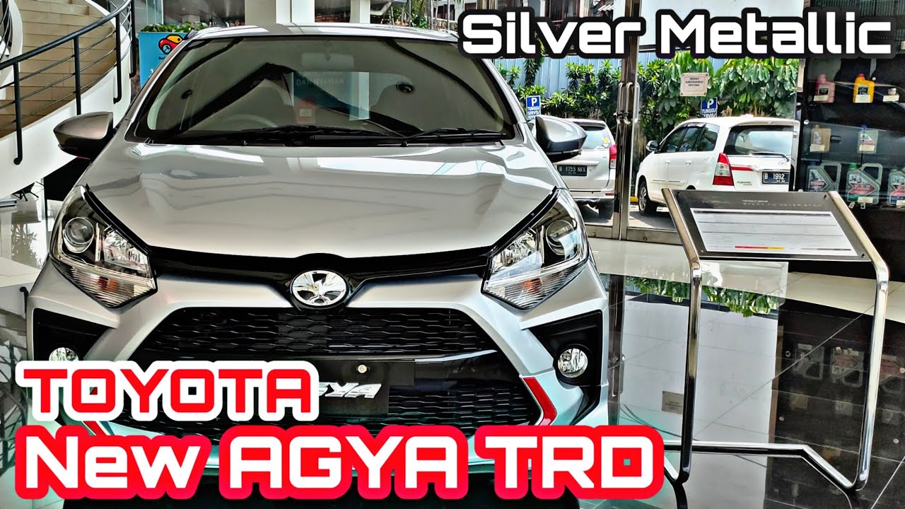 Toyota Agya Silver
