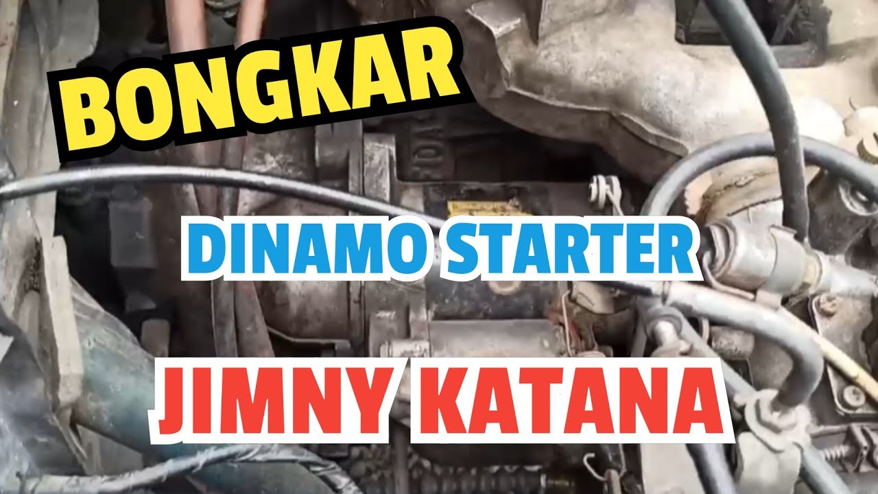 Cara Memperbaiki Dinamo Starter Mobil Carry
