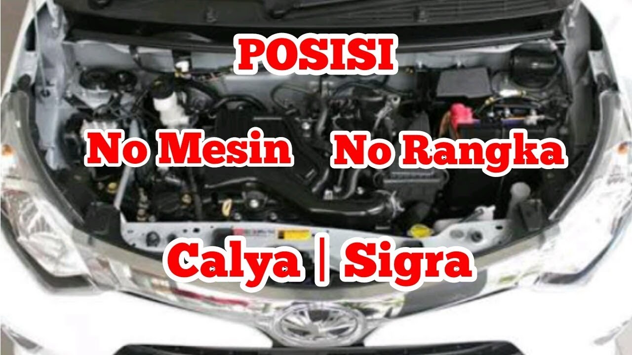 Mesin Mobil Toyota Calya
