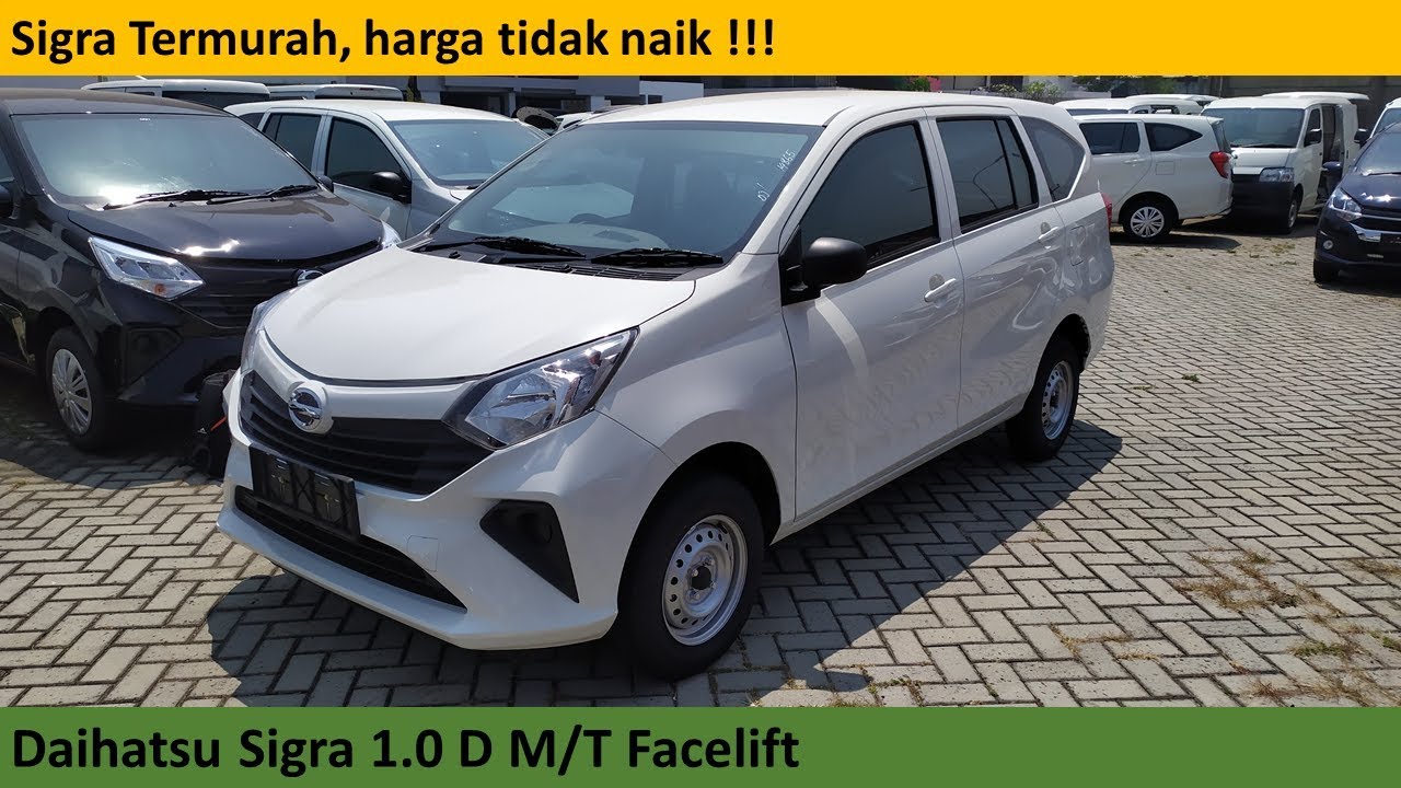 Daihatsu Sigra 1 0 D M T Spesifikasi 