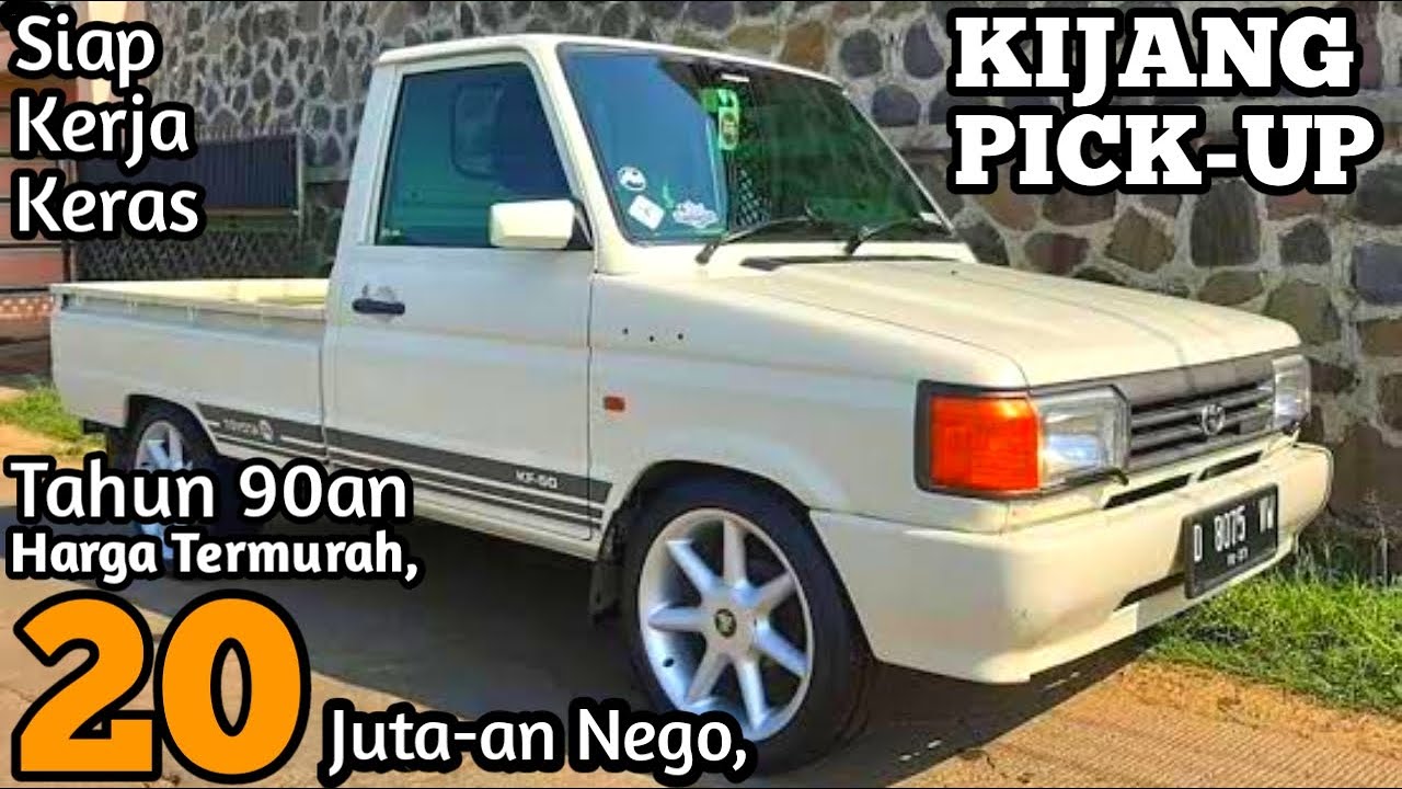 Spesifikasi Toyota Kijang Pick Up Tahun 1989
