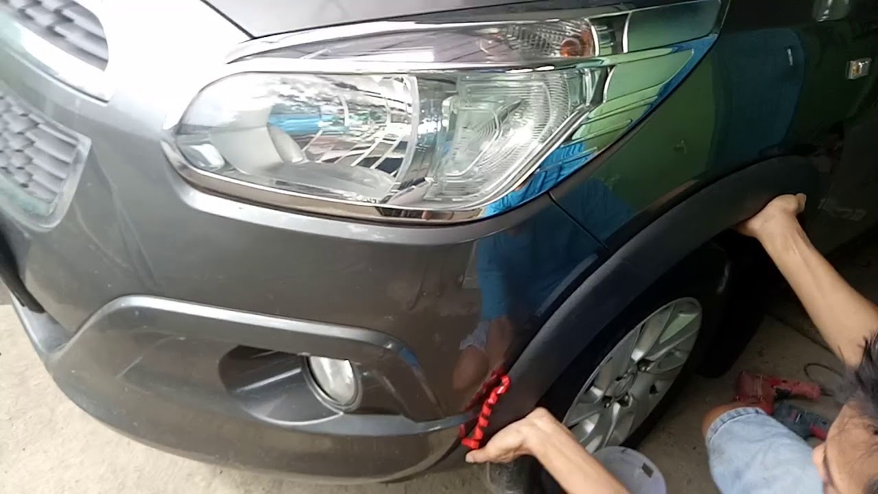 Cara Memasang Over Fender Daihatsu Taruna 