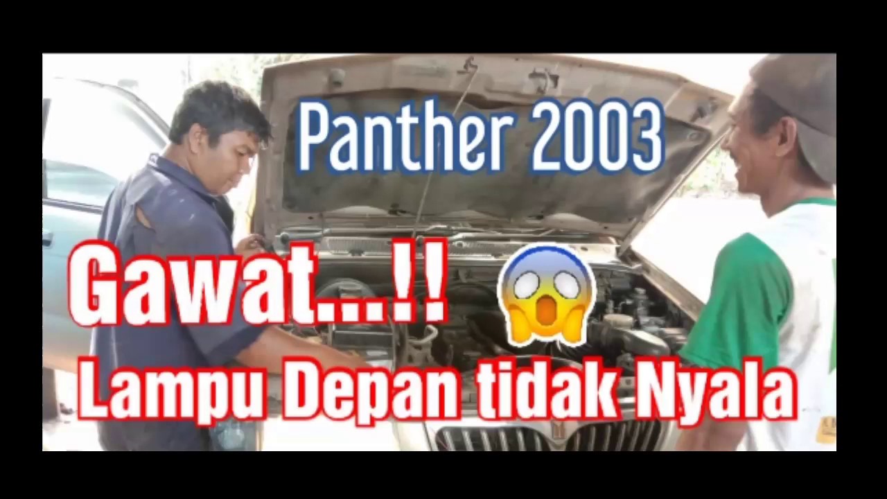 Lampu Utama Mobil Panther Mati
