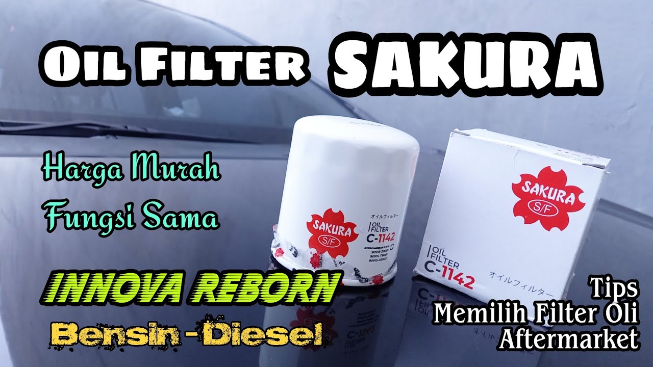 Filter Oli Honda Brio Sakura 