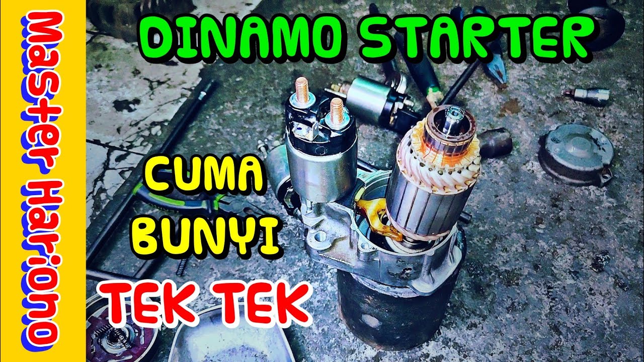 Starter Mobil Carry Bunyi Tek Tek
