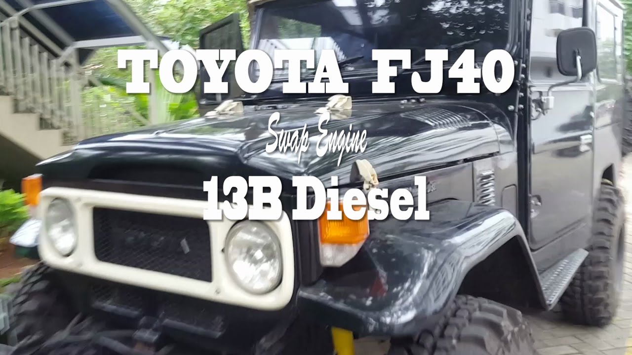 Mesin Toyota Land Cruiser Turbo Diesel
