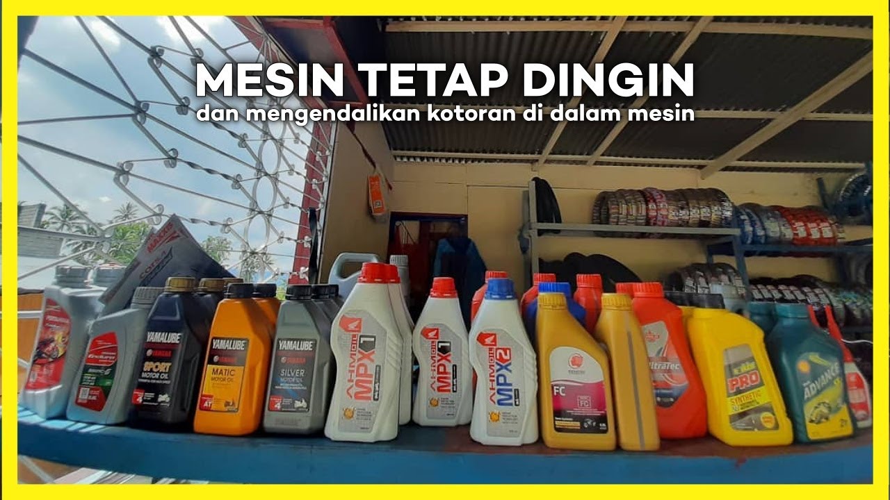 Oli Mobil Yang Cocok Untuk Motor Matic
