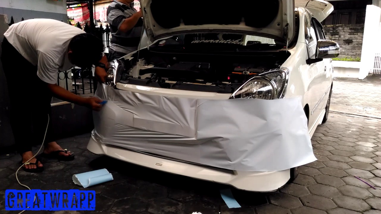 Cara Wrapping Mobil Sendiri
