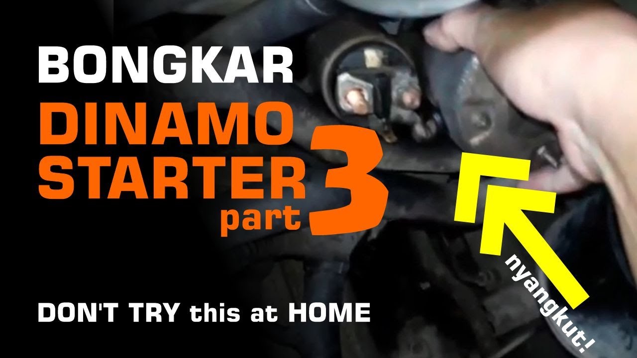 Starter Mobil Nyangkut
