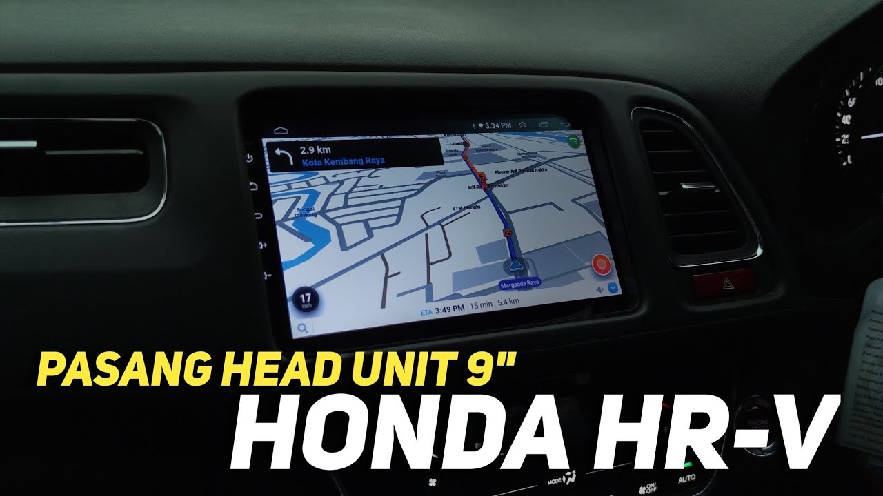 Ganti Head Unit Honda Hrv 