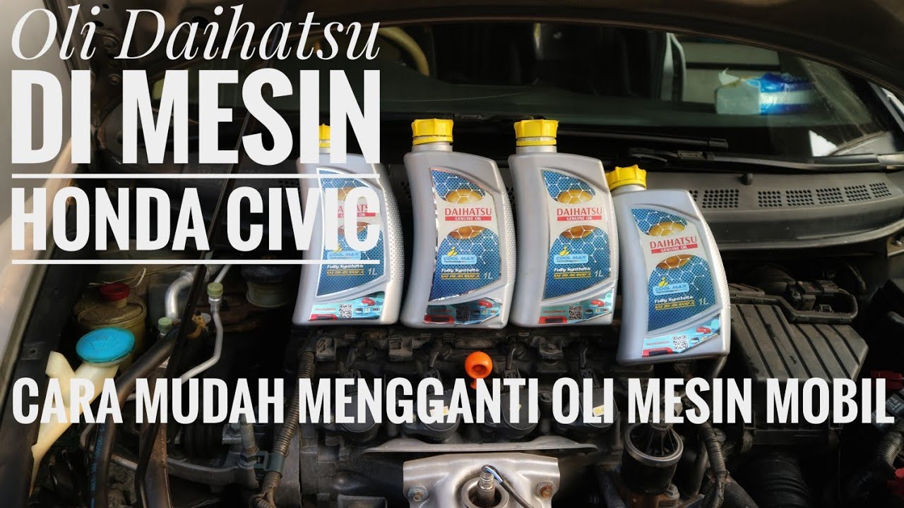 Isi Oli Mesin Mobil Daihatsu Taft 