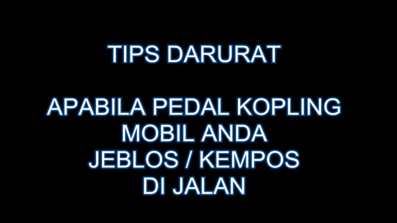 Kopling Mobil Sering Masuk Angin
