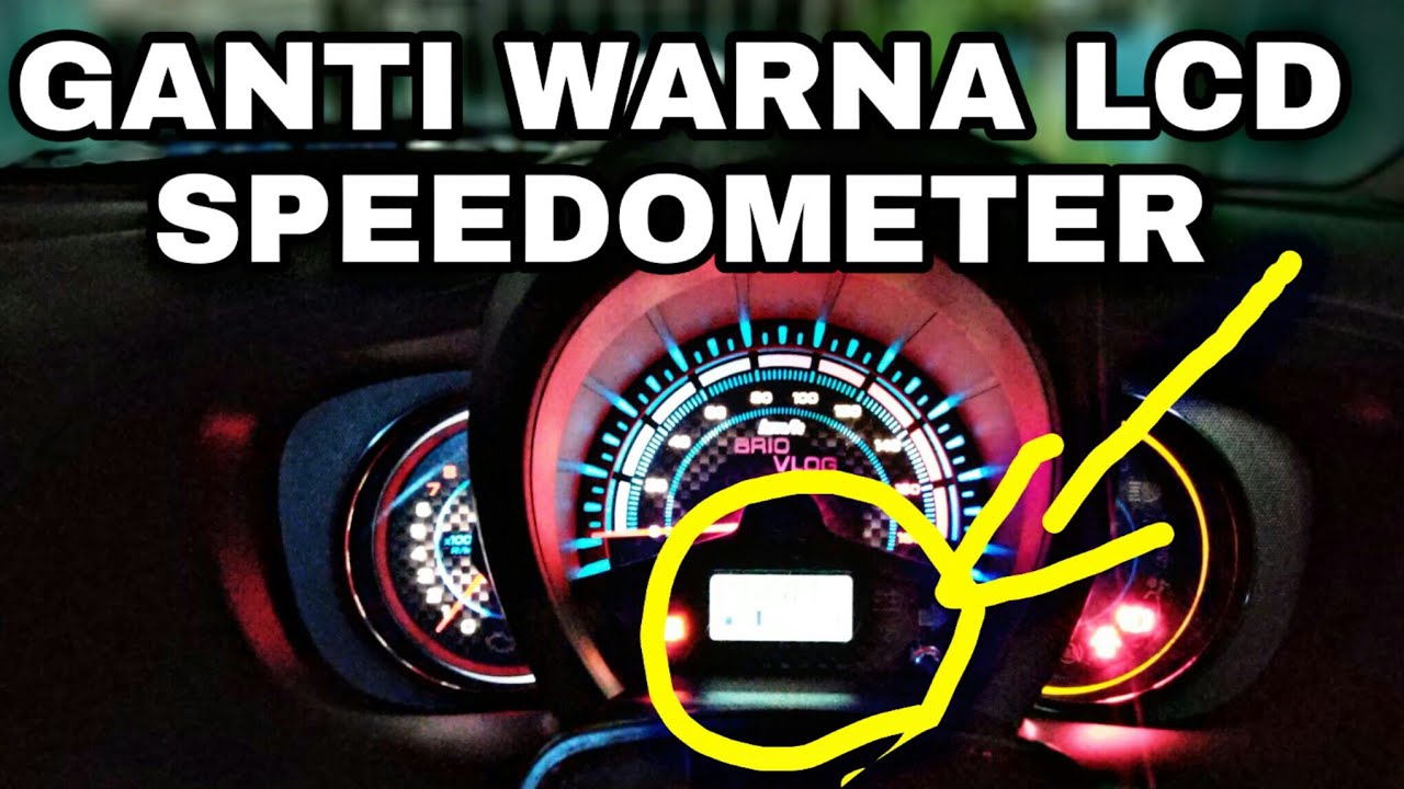 Cara Ganti Lampu Speedometer Honda Brio 