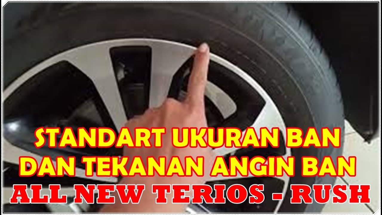 Ukuran Ban Toyota All New Rush
