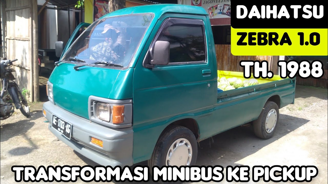 Daihatsu Zebra Pick Up Modifikasi 