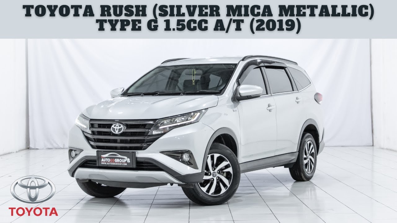 Toyota Rush Warna Silver
