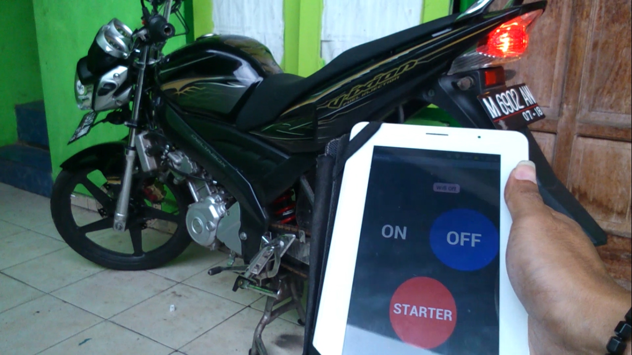 Starter Mobil Pakai Hp
