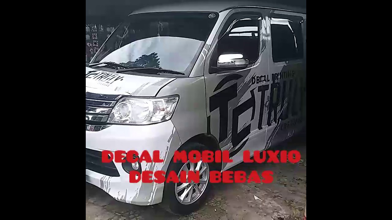 Modifikasi Stiker Daihatsu Luxio 