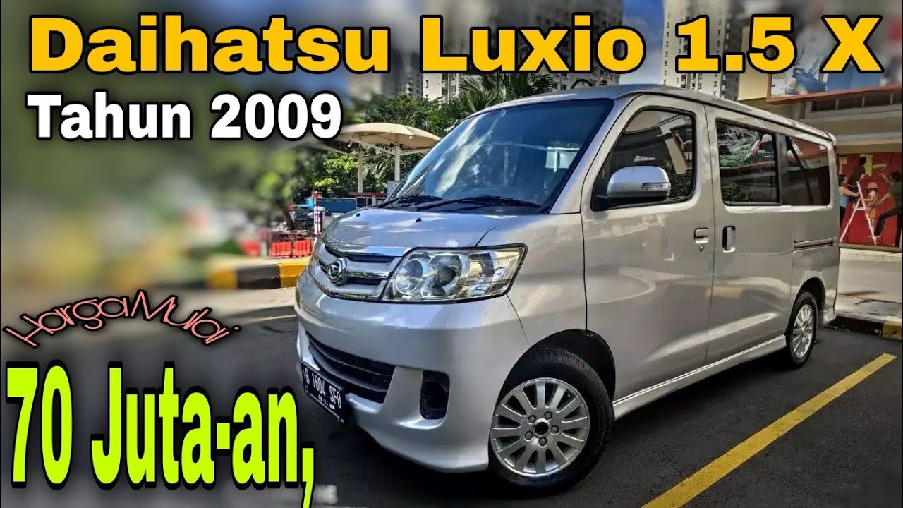 Harga Bekas Daihatsu Luxio Matic 