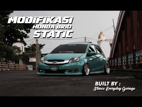 Modif Honda Brio Stance 