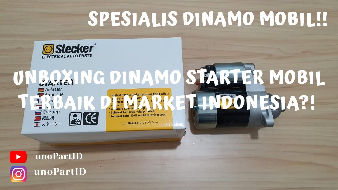 Dinamo Starter Mobil Kijang Kapsul
