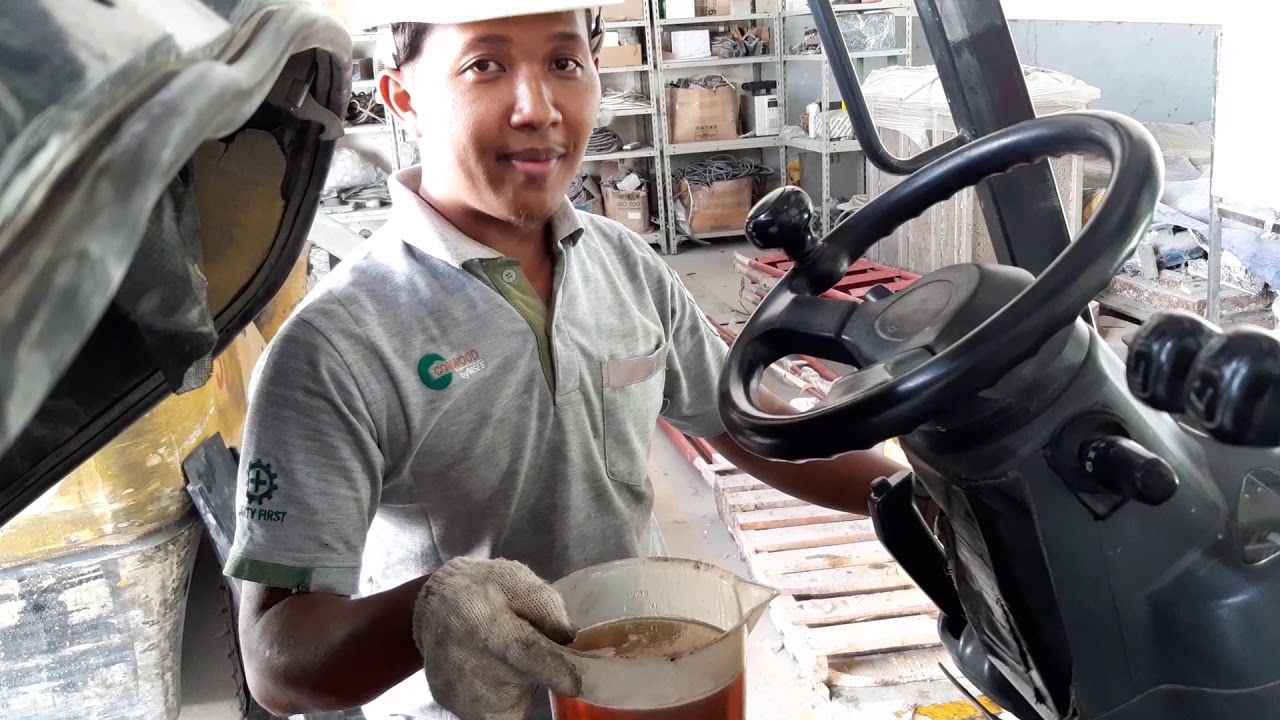 Kapasitas Oli Mesin Forklift Mitsubishi
