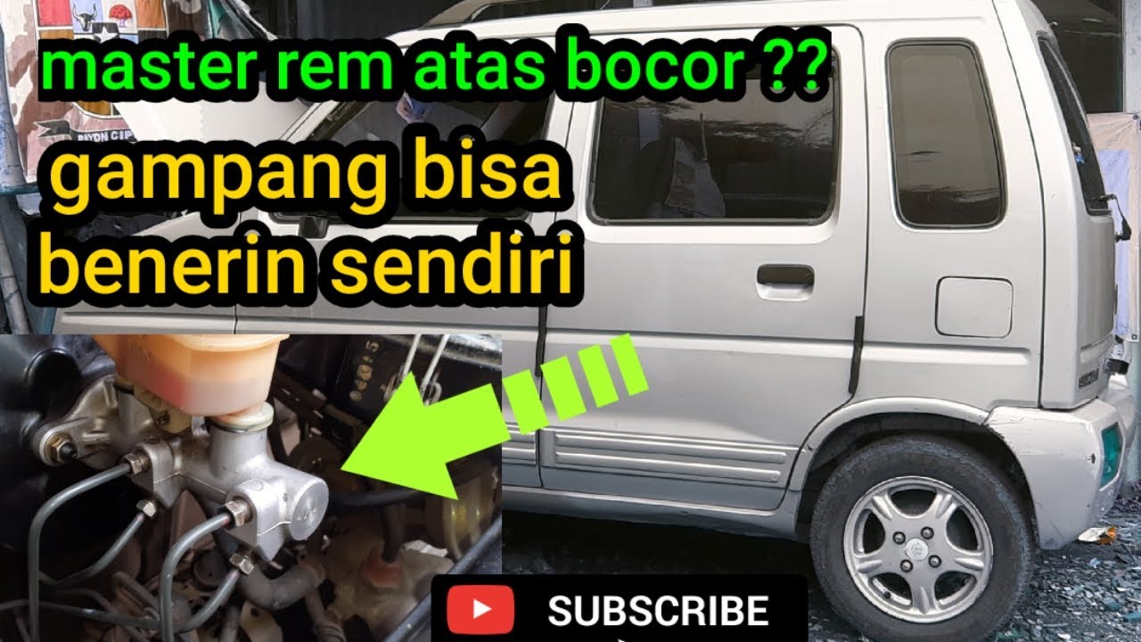 Cara Memperbaiki Master Rem Mobil Zebra
