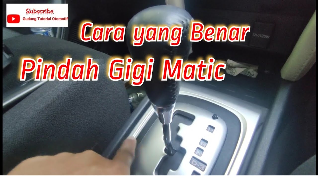 Tutorial Transmisi Mobil Matic Rush
