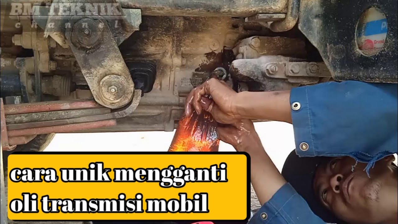 Cara Isi Oli Transmisi Mobil
