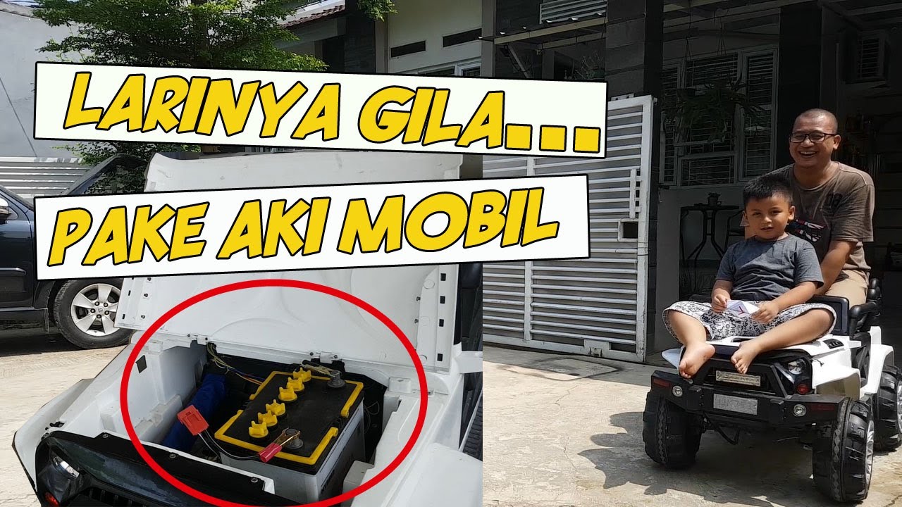 Perawatan Mobil Aki Anak
