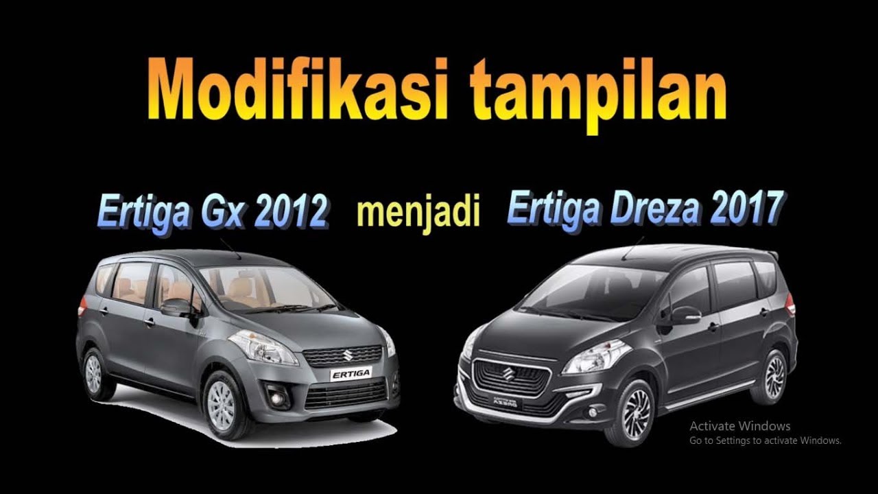 Modifikasi Suzuki Ertiga Dreza
