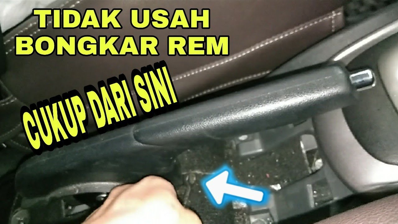 Rem Mobil Avanza Kurang Pakem
